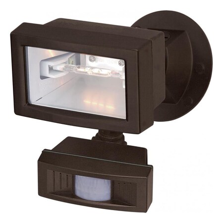 Nuvo 1 Light Flood Light Exterior Mini Halogen Motion Sensor SF76/505